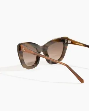 Cat-eye brown